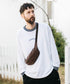 MR.OLIVE E.O.I / WATER PROOF WASHABLE LEATHER / SMALL BODY BAG ミスターオリーブ イーオーアイ/ウォータープルーフウォッシャブルレザー/スモールボディバッグ